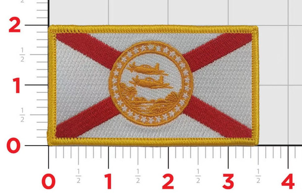 Official T-6 Florida Flag Patch