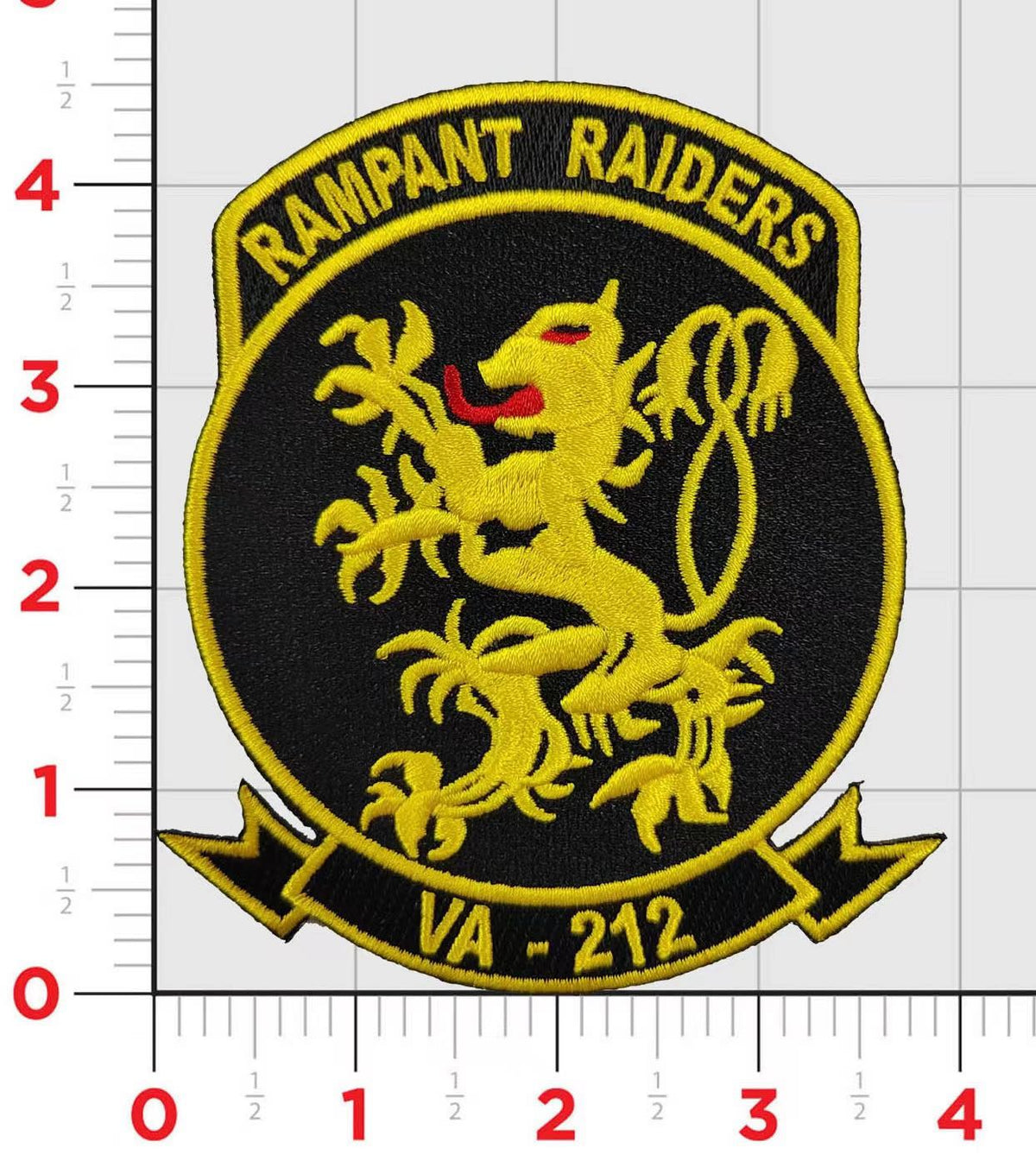 Officially Licensed US NavyVA-212 Rampant Raiders Patch￼