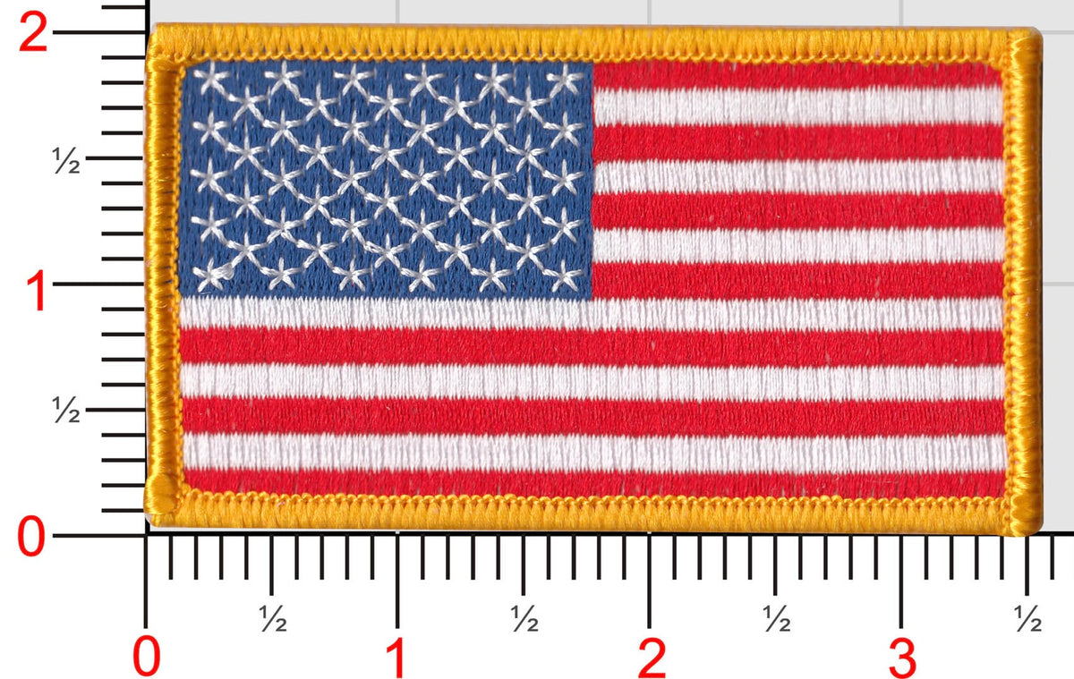 American US Flag Patches