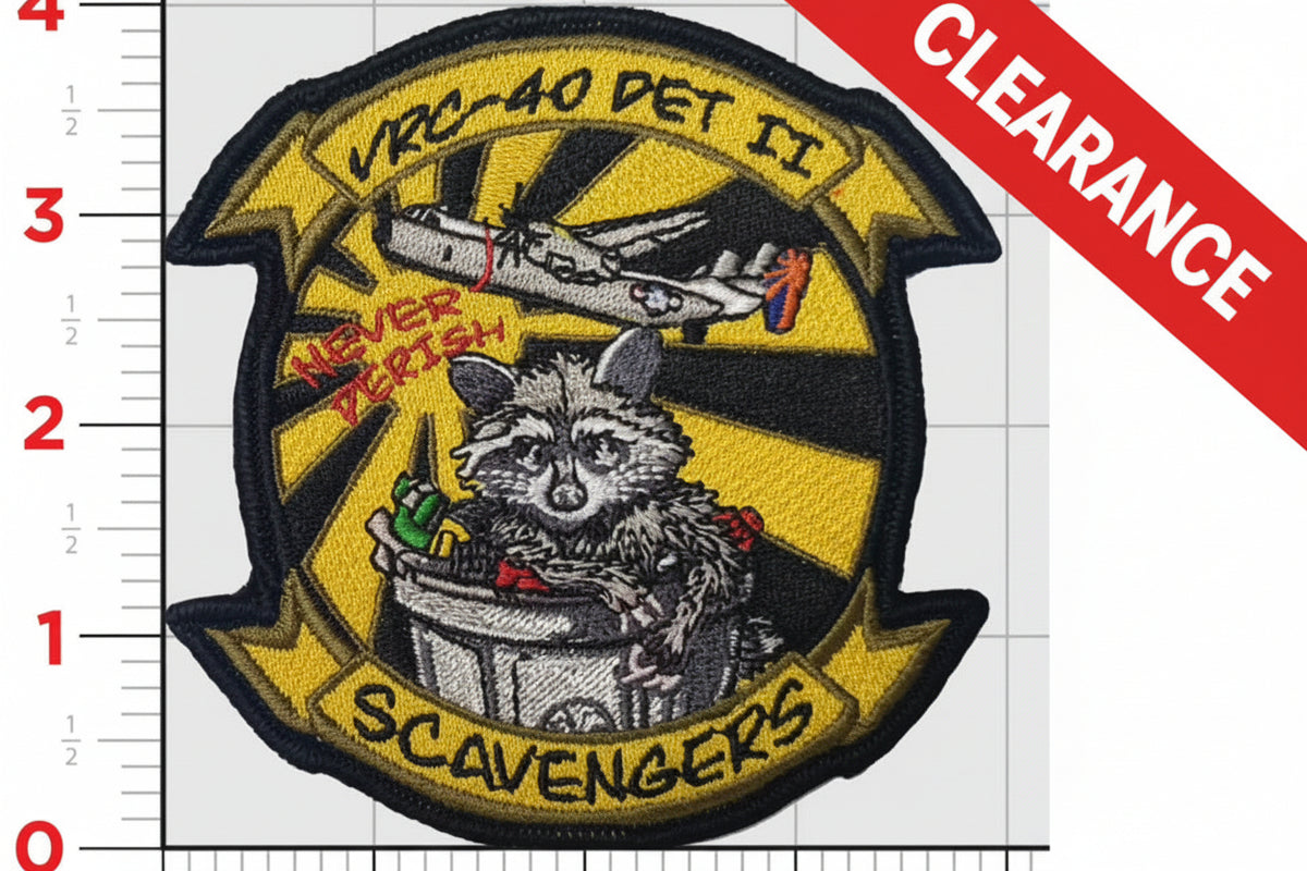 Official VRC-40 Det II Scavengers Patch