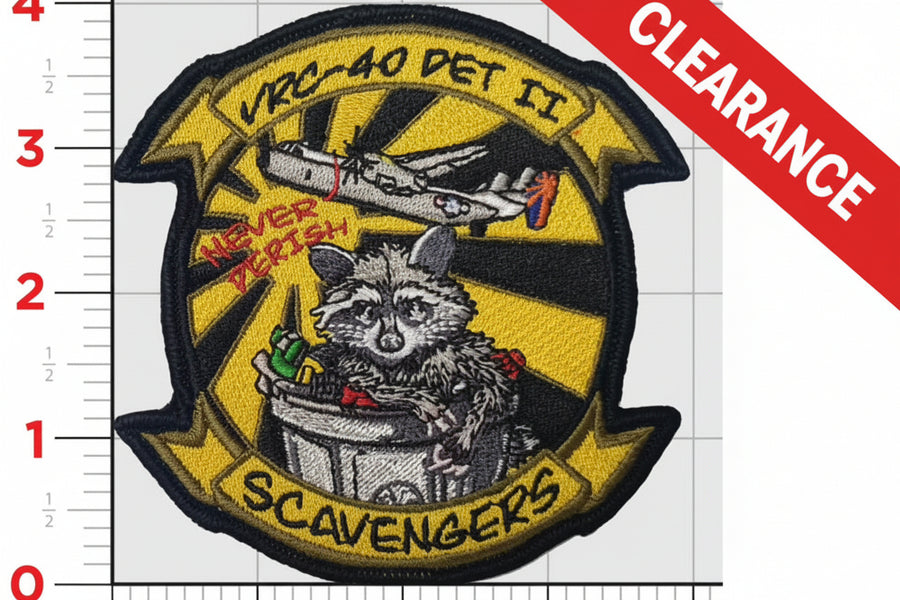 Official VRC-40 Det II Scavengers Patch