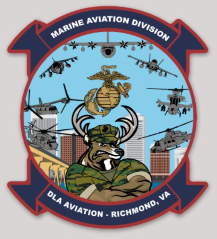 Official USMC DLA Defense Logistics Agency Aviation Sticker
