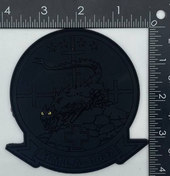 Officially Licensed HMLA-167 Warriors PVC Squadron Patch