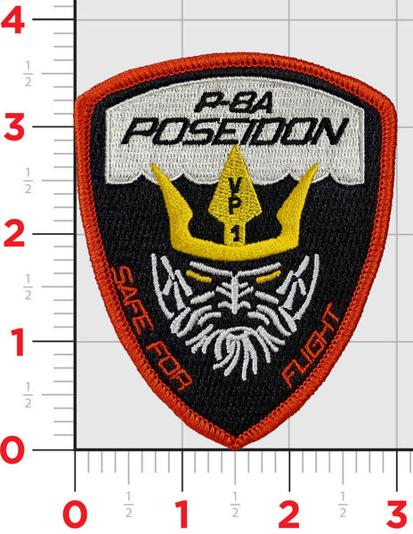 Official VP-1 Screaming Eagles Qualification Shoulder Patches