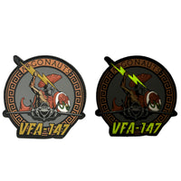 Official VFA-147 Argonauts PVC Shoulder Patches