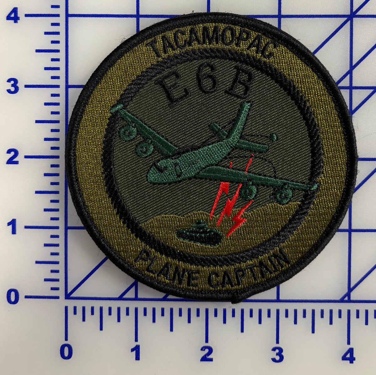 Official VQ-3 Ironman TACAMOPAC E-6B Patch
