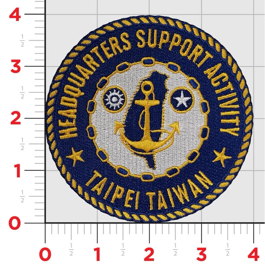 Taiwan Headquarters Support Activity Taipei Taiwan Patch (T)