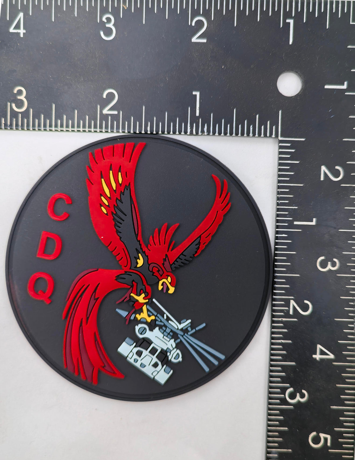 Official HMHT-302 CH-53K Flightline Qual Shoulder Patches