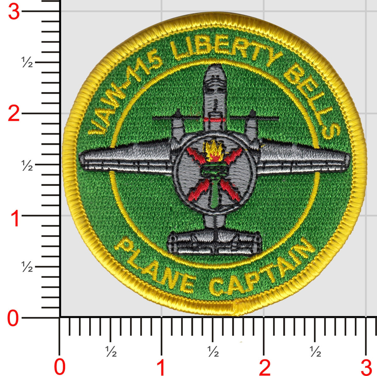Official US Navy VAW-115 Liberty Bells Shoulder Patch