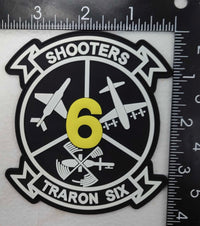 Officially Licensed US Navy VT-6 Shooters PVC Squadron Patch