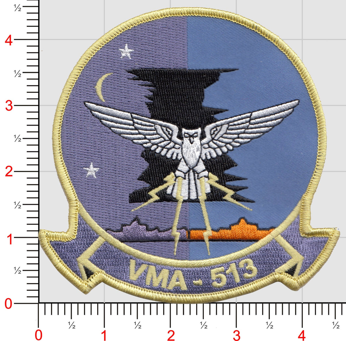 Officially Licensed USMC VMA-513 Flying Nightmares Patch