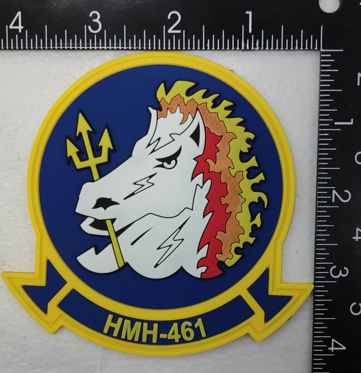 Officially Licensed USMC HMH-461 Iron Horse Squadron Patches