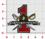 Officially Licensed 1st Recruit Training Battalion Parris Island patch