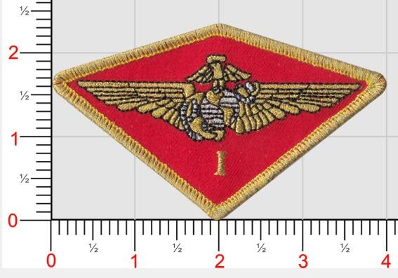 Officially Licensed USMC 1st Marine Air Wing MAW Patch