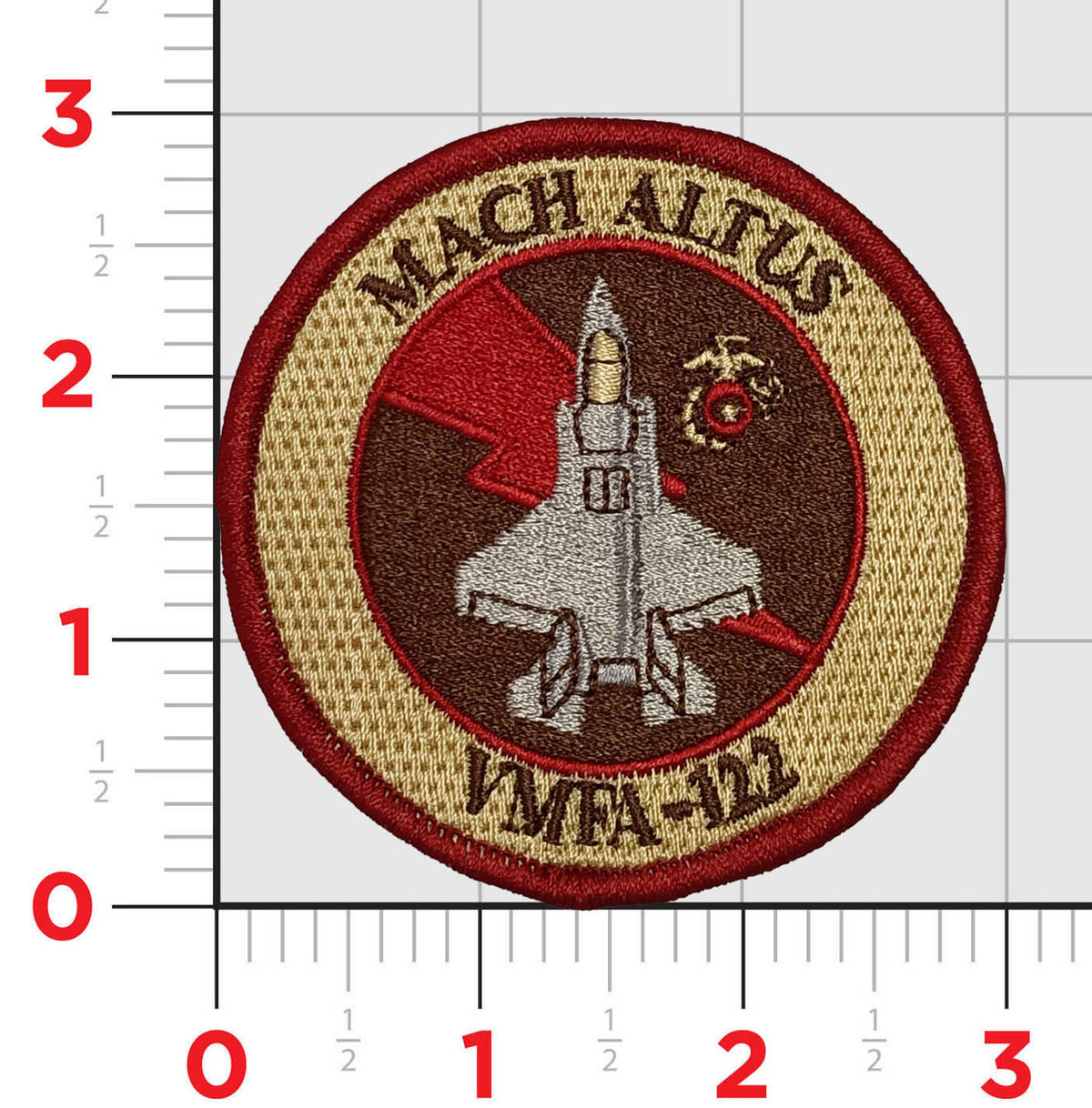 Official VMFA-122 Flying Leathernecks F-35 Shoulder Patch