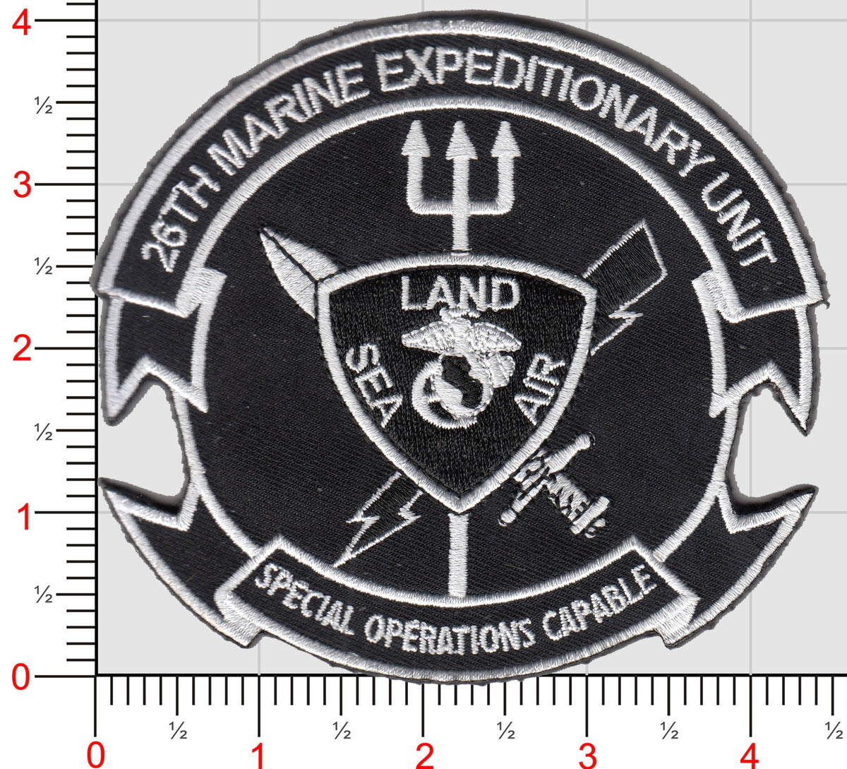Officially Licensed 26th MEU SPECIAL Ops Capable Patches