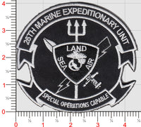 Officially Licensed 26th MEU SPECIAL Ops Capable Patches