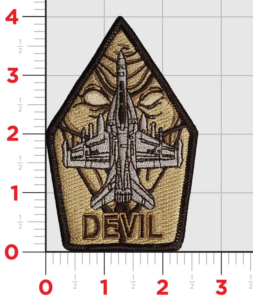 Official VAQ-144 Main Battery EA-18 Coffin Shoulder patch