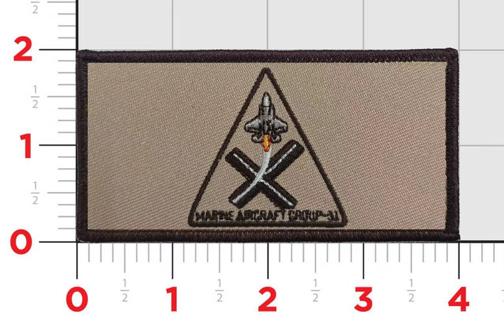 Official MAG-31 Tan Flak Patch