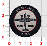 Official HQ Squadron New River UC-12 Huron Shoulder Patch