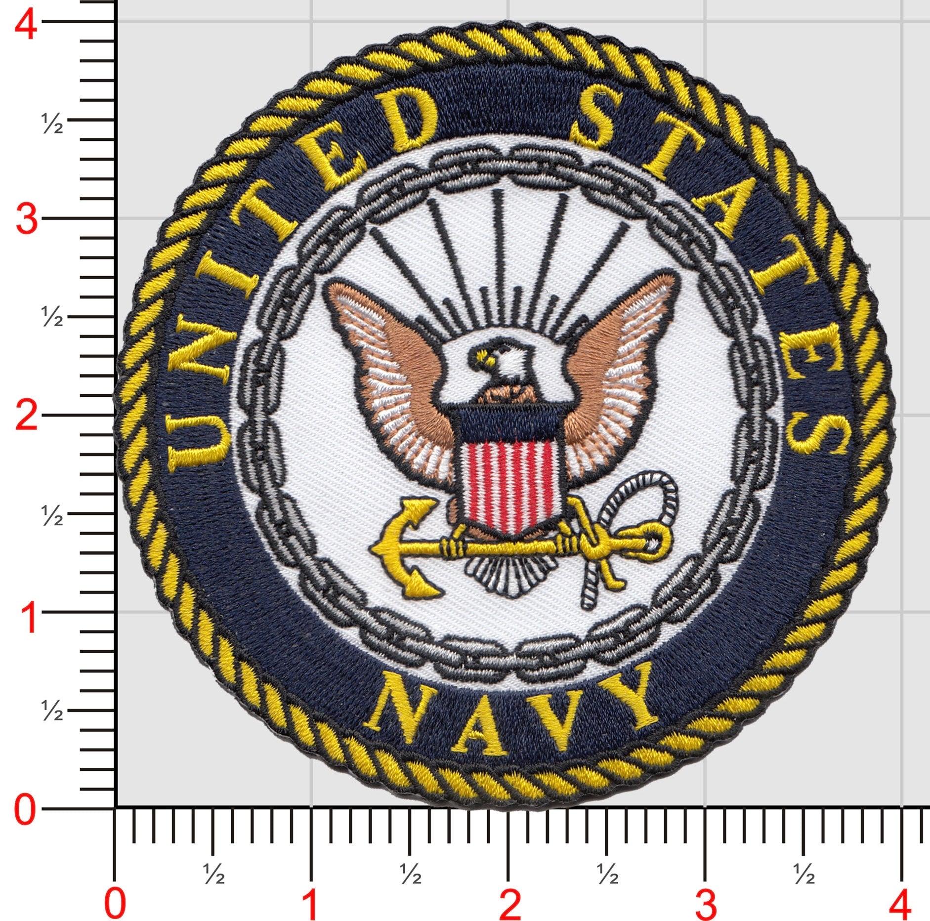 Buy Officially Licensed US Navy Cr Patch | MarinePatches.com ...