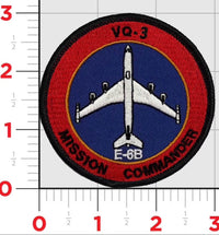 Official VQ-3 Ironmen E-6B Shoulder Patches