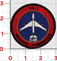 Official VQ-3 Ironmen E-6B Shoulder Patches
