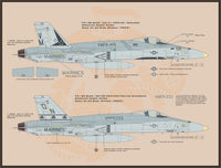 1/32 Scale 'Hornets Swarm' US Marine Corps F/A-18A/C in Combat Part I