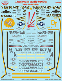 1/32 FL32009 F/A-18C/D Leatherneck Legacy Hornets