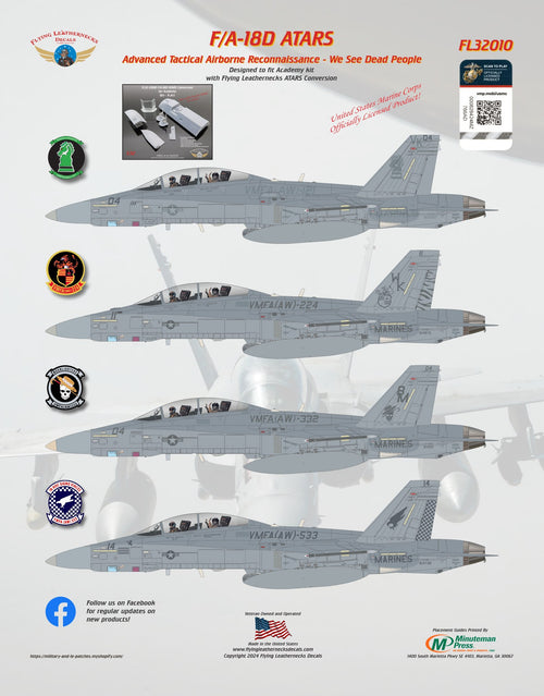 1/32 FL32010 F/A-18D ATARS - We See Dead People