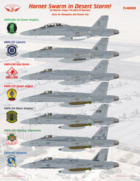 F/A-18A/C/D Hornet Swarm in Desert Storm