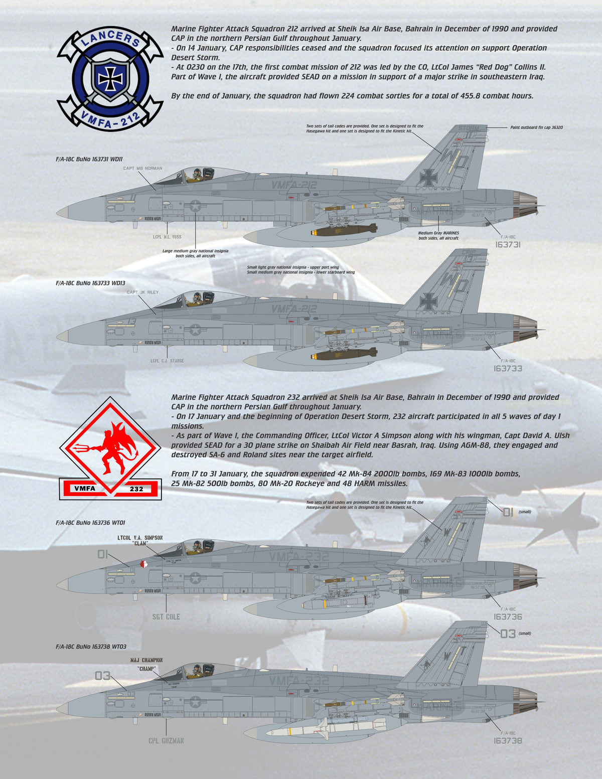 Buy F/A-18A/C/D Hornet Swarm in De Patch | MarinePatches.com ...