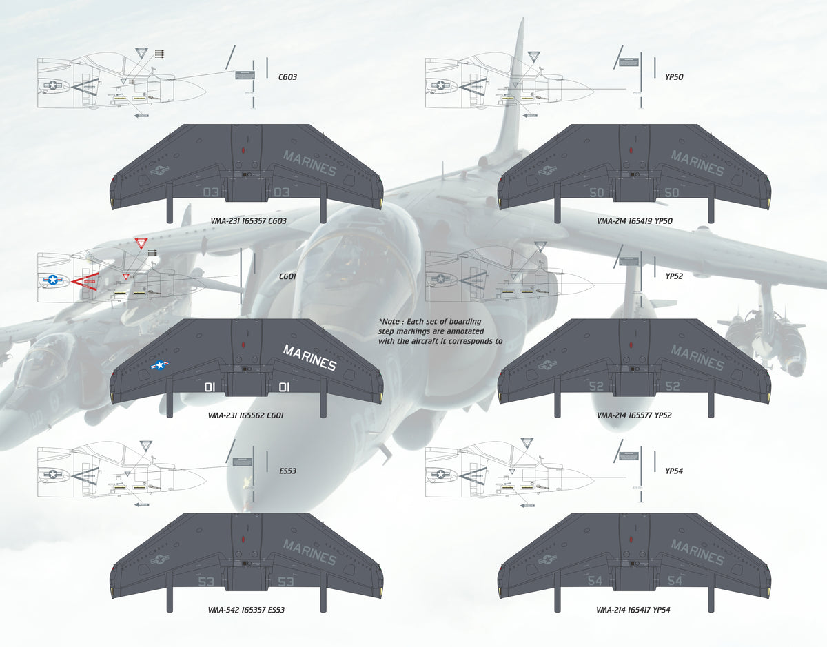 1/48 Scale AV-8B II Plus Hell Raising Harriers II