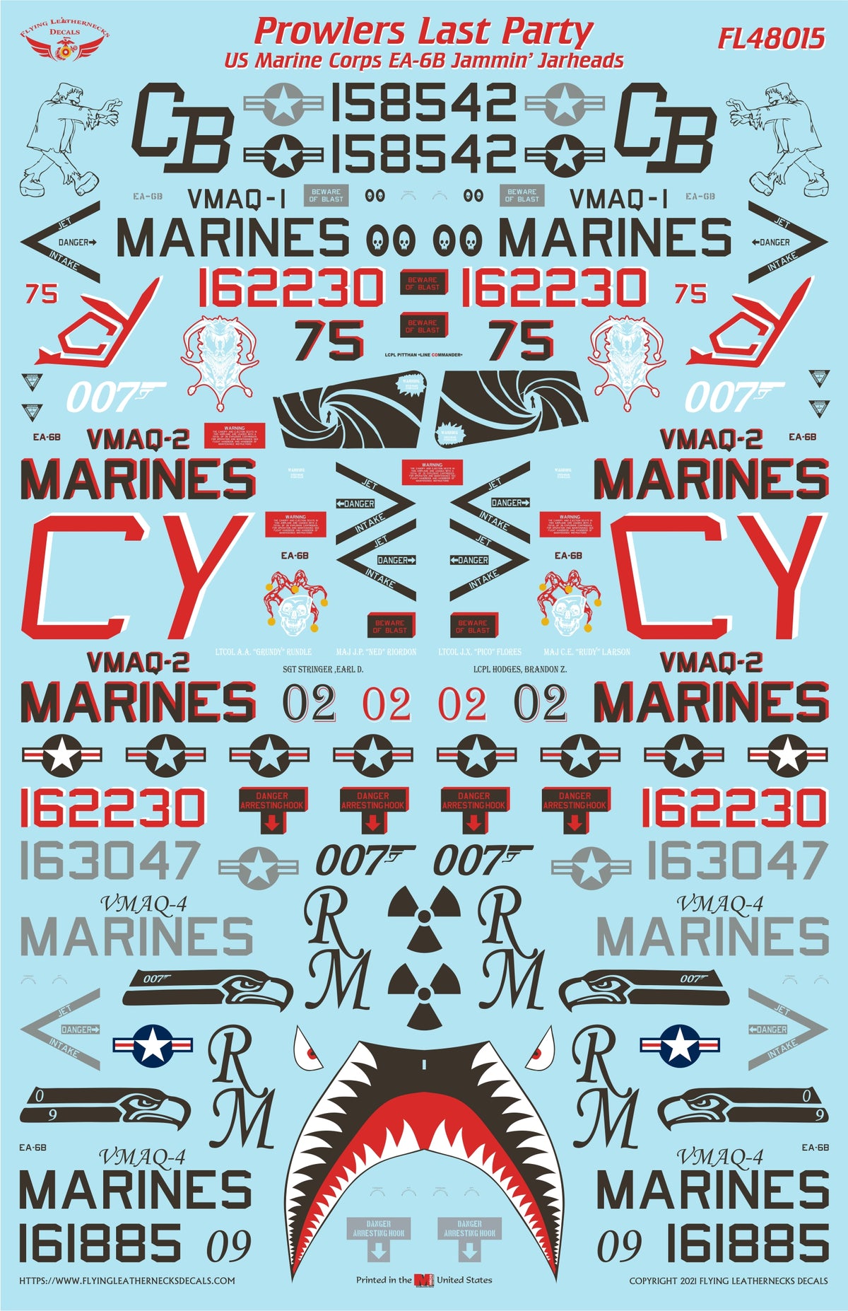 1/48 Scale EA-6B Prowlers Last Party