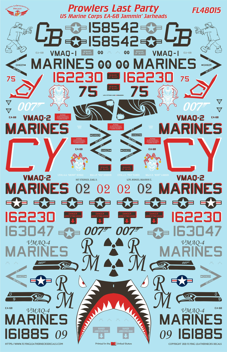 1/48 Scale EA-6B Prowlers Last Party
