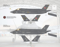 1/48 Scale F-35B Leatherneck Lightnings for Italeri / Tamiya