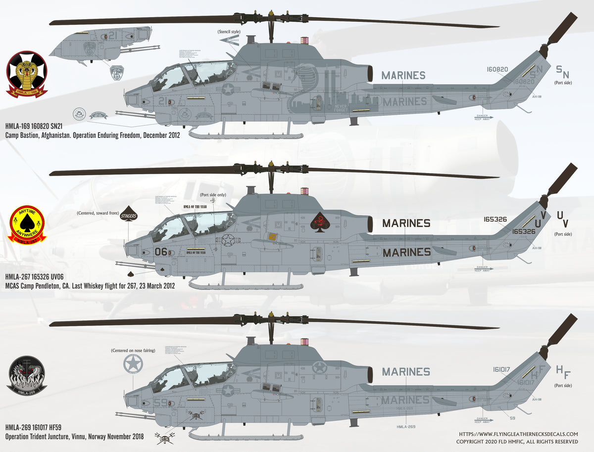 1/48 Scale AH-1W Shots of Whiskey