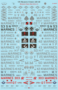 1/48 Scale AH-1Z Marine Skid Kid Zulu's