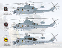 1/48 Scale UH-1Y Marine Skid Kid Yankees
