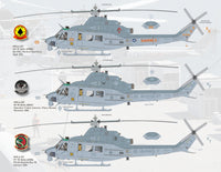 1/48 Scale UH-1Y Marine Skid Kid Yankees