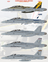 Leatherneck Legacy Hornets Large Aircraft Decal Sheet