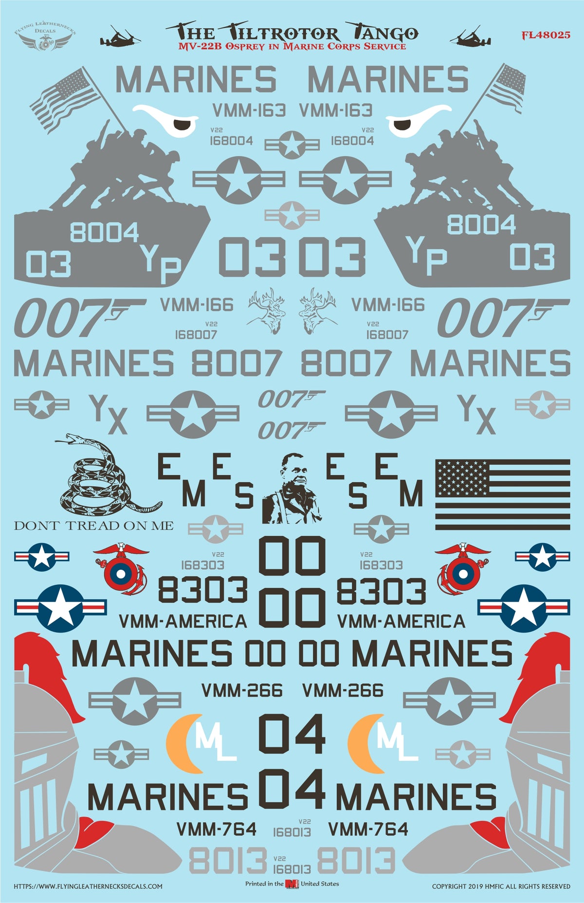 1/48 Scale MV-22B Ospreys - Tilt Rotor Tango
