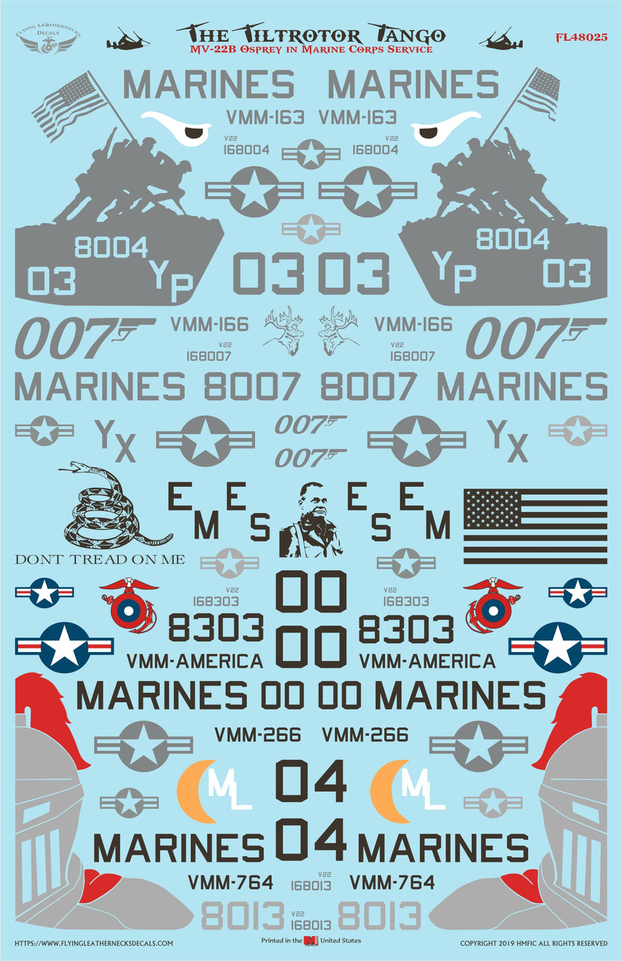 1/48 Scale MV-22B Ospreys - Tilt Rotor Tango