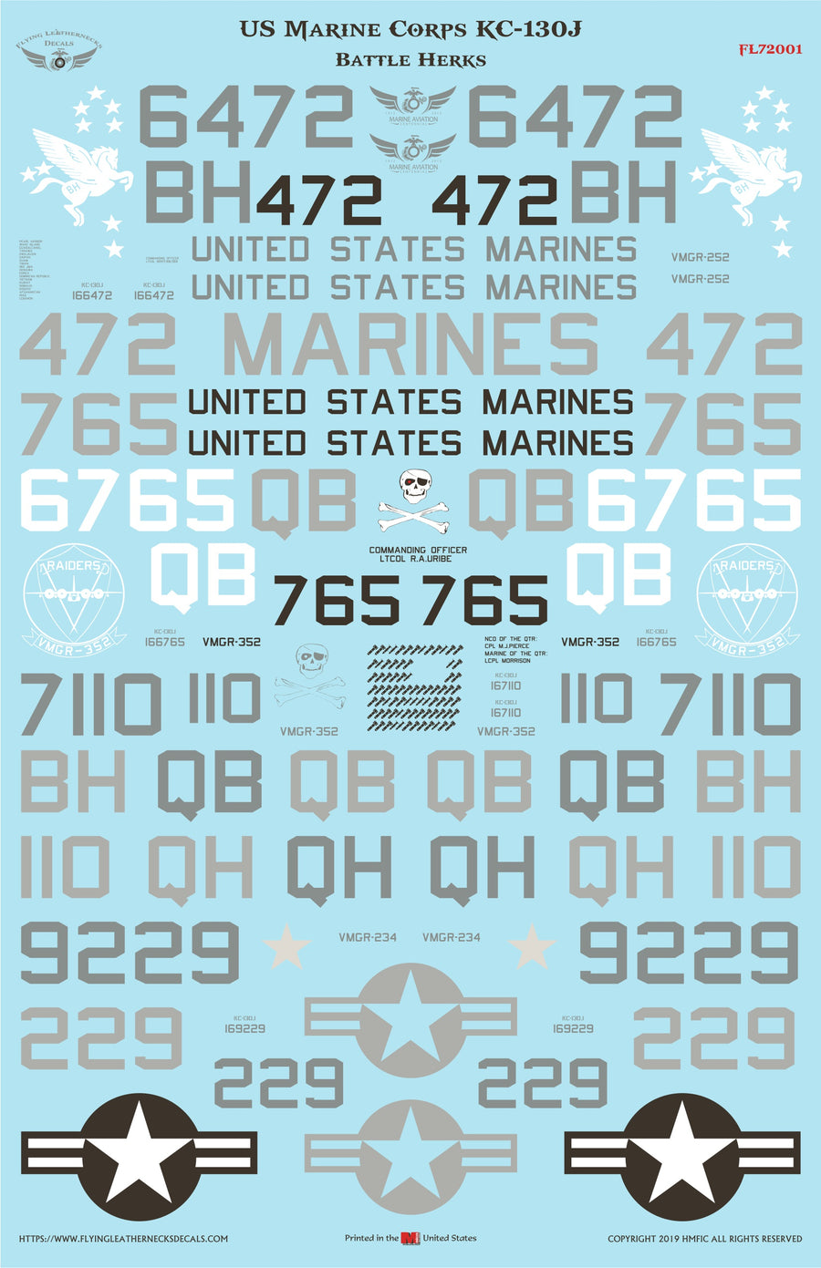 1/72 Scale USMC KC-130J Hercules