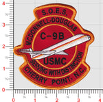 Officially Licensed Cherry Point SOES C-9B Patch