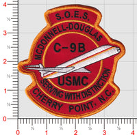 Officially Licensed Cherry Point SOES C-9B Patch