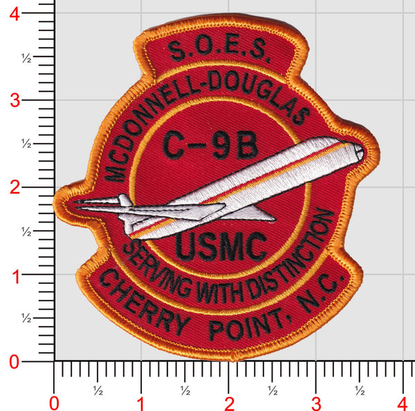 Officially Licensed Cherry Point SOES C-9B Patch
