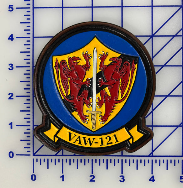 Officially Licensed VAW-121 Bluetails Leather patch