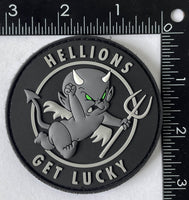 Official HT-28 Hellions Get Lucky PVC Shoulder Patch