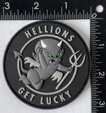 Official HT-28 Hellions Get Lucky PVC Shoulder Patch